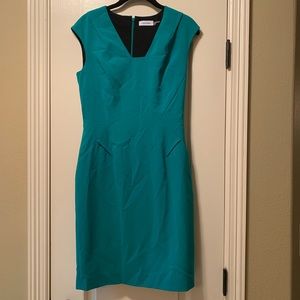 Calvin Klein green dress